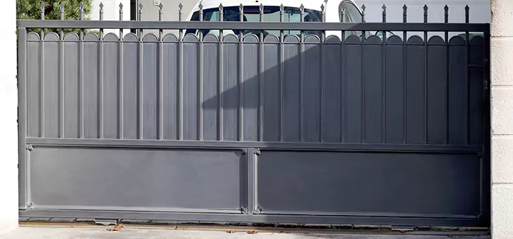 Metal Driveway Gate Installation Visalia